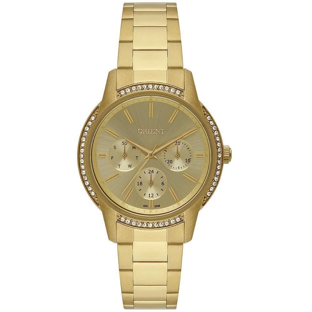 Relógio Orient Eternal Feminino Analógico Fgssm091 Dourado
