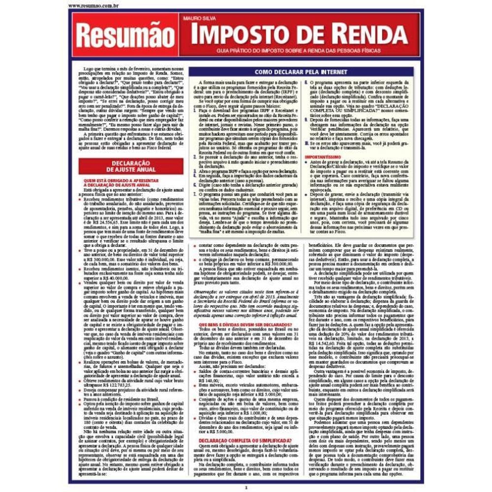 Imposto De Renda