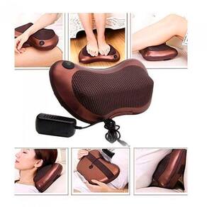 Encosto Massageador Bivolt Redução De Tensão Na Costas
