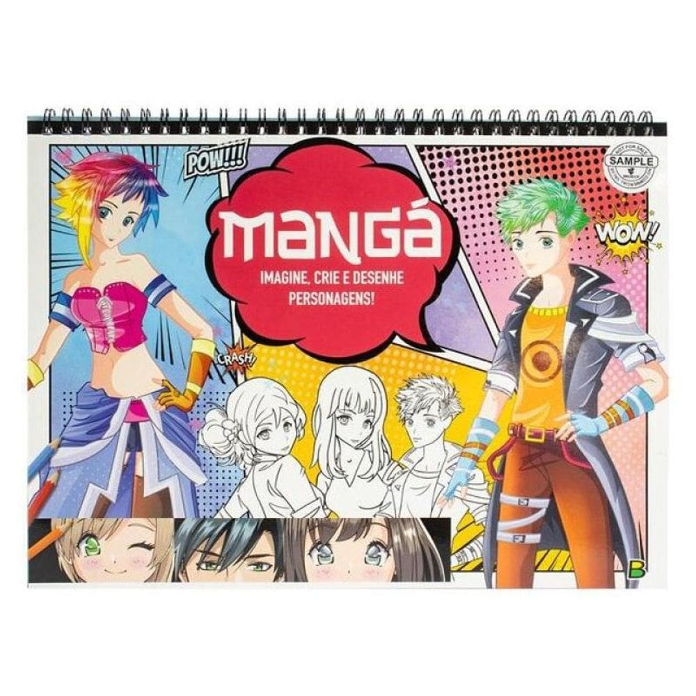 Mangá - Imagine E Crie: Rosa
