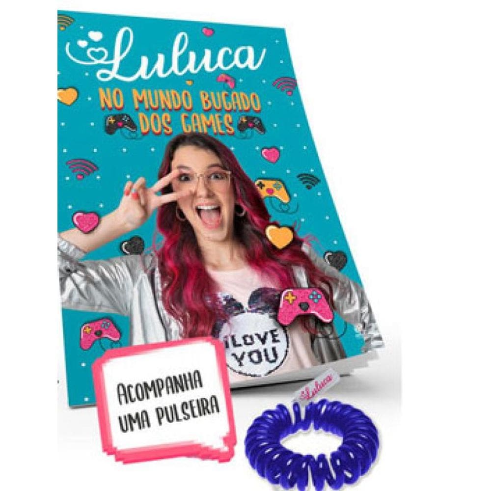 Luluca - No Mundo Bugado Dos Games + Pulseira