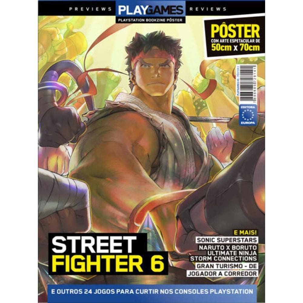 Superpôster Playgames - Street Fighter 6