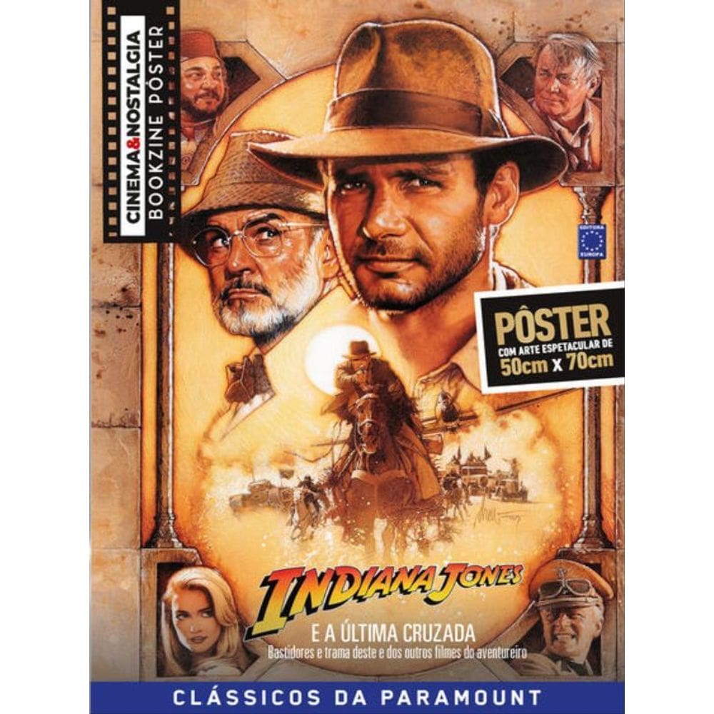 Superpôster Cinema E Nostalgia - Indiana Jones E A Última Cruzada