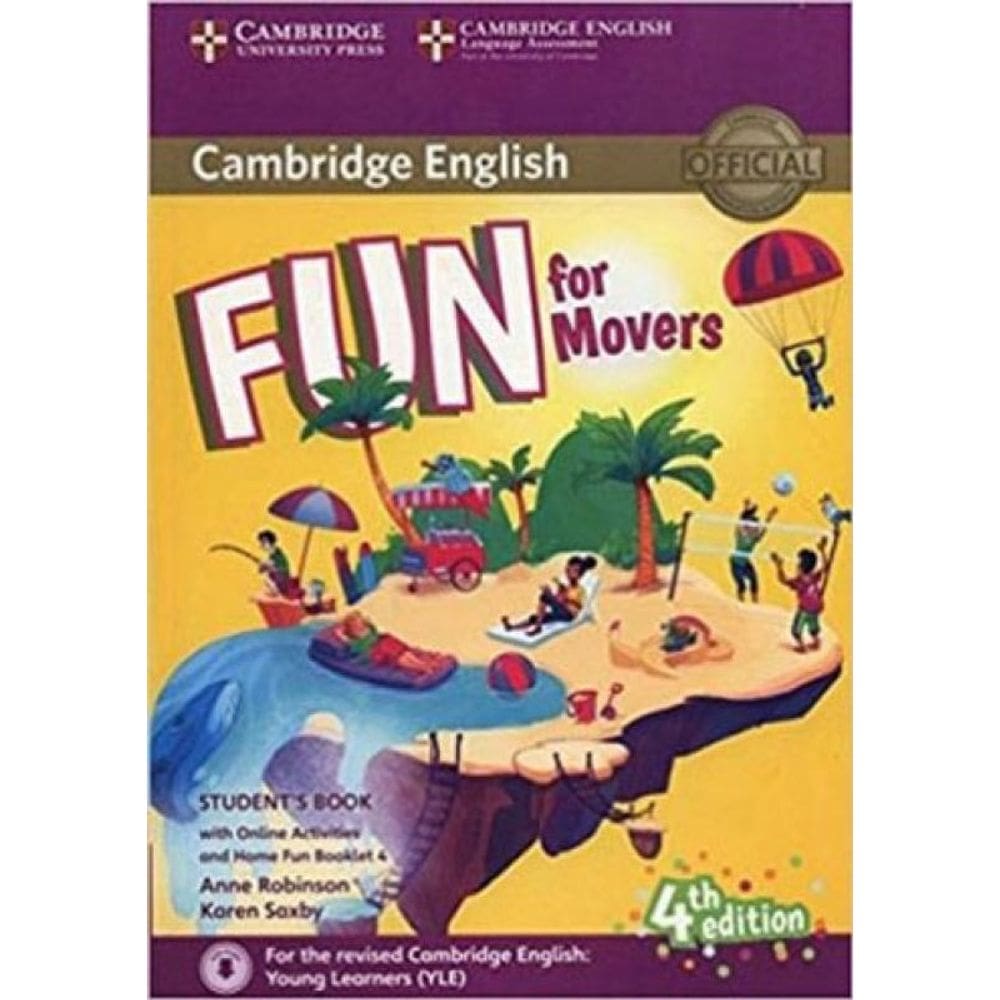 Fun For Movers - Student`S Book With Online Activities With Audio & Home Fun Booklet 4 - Fourth Edit