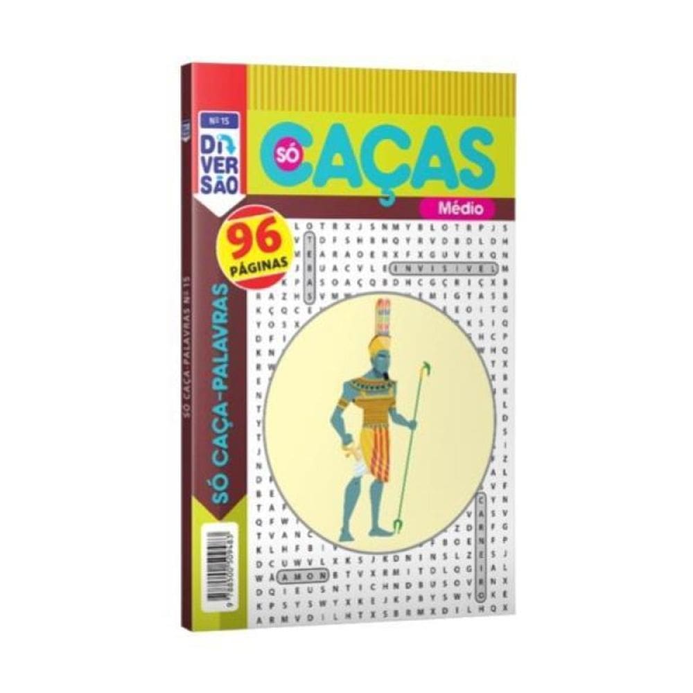 Livro Coquetel Só Caça Palavras Nível Médio Ed 15