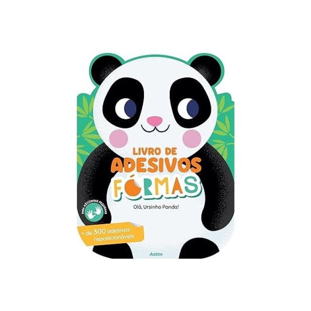 Livro De Adesivos Formas: Olá, Ursinho Panda!