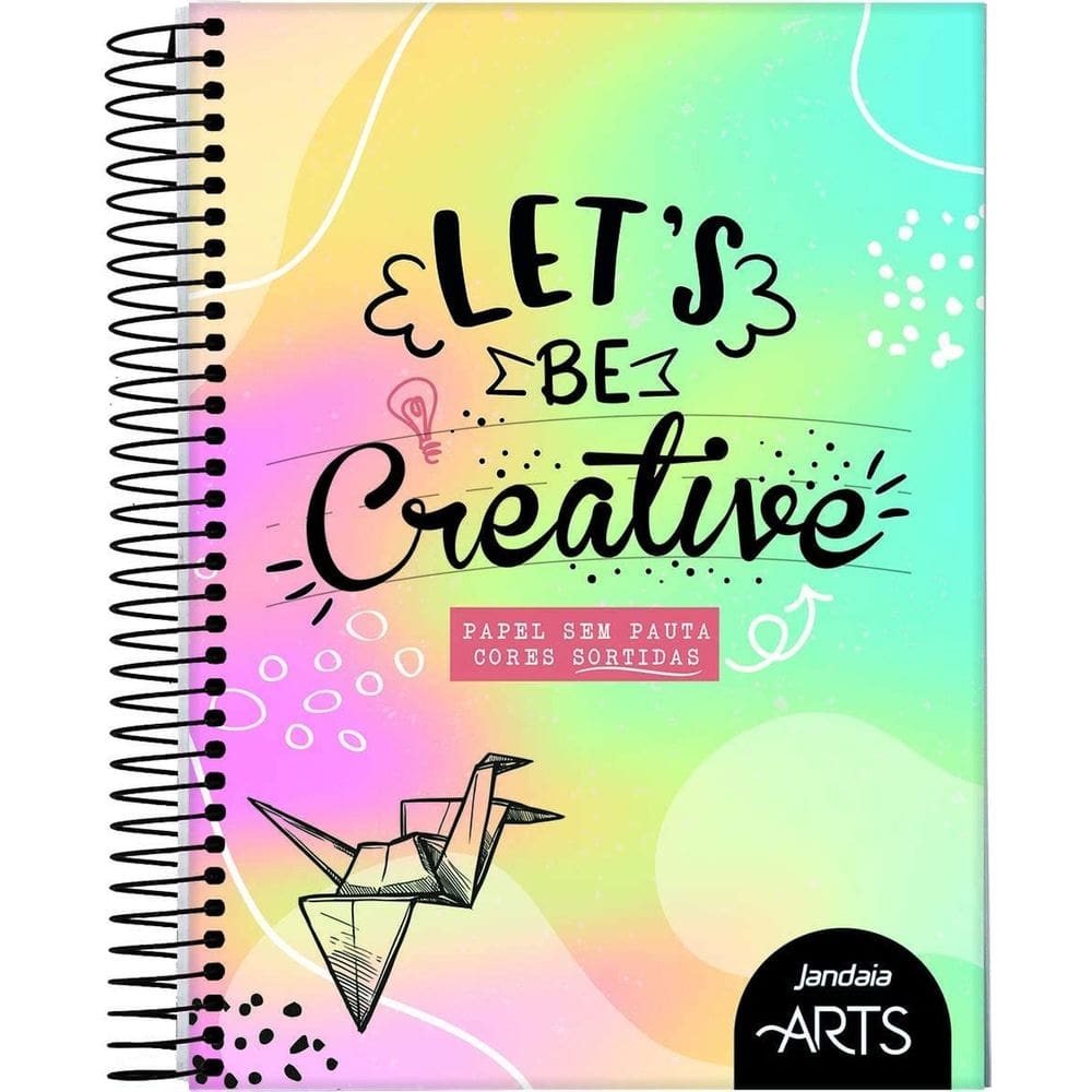 Caderno Sketchbook Espiral Jandaia Arts