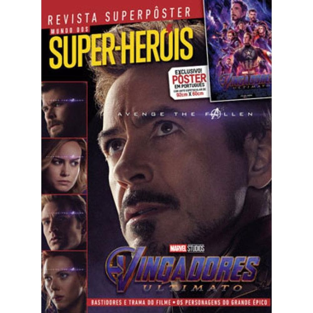 Vingadores Ultimato - Revista Super Poster