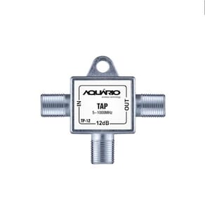 Tomada Blindada Aquario Tp-12 12db 5- 1000mhz