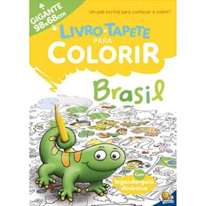 Livro-Tapete Para Colorir: Brasil