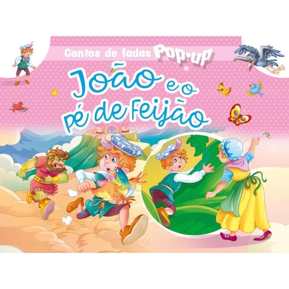 João E O Pe De Feijão - Contos De Fadas Pop-Up