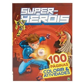 Colorir & Atividades: Super-Heróis