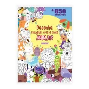 Desenhe, Imagine, Crie E Pinte Animais