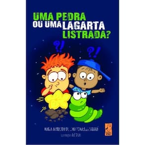 Uma Pedra Ou Uma Lagarta Listrada