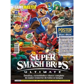 Superpôster Game Master - Super Smash Bros Ultimate - Arte B