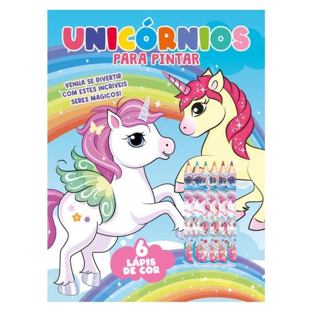 Unicórnios Para Pintar