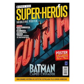 Superpôster Mundo Dos Super-Heróis - Batman Caped Crusader