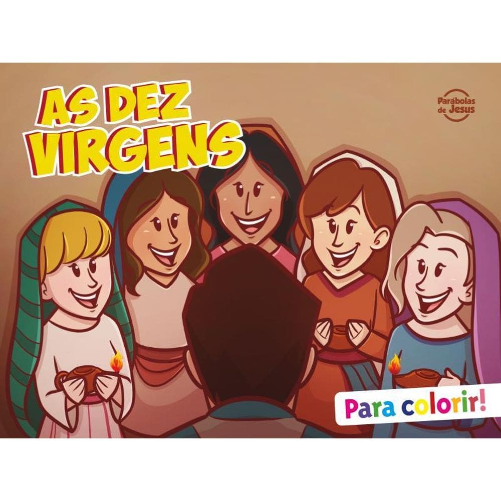 As Dez Virgens - Para Colorir