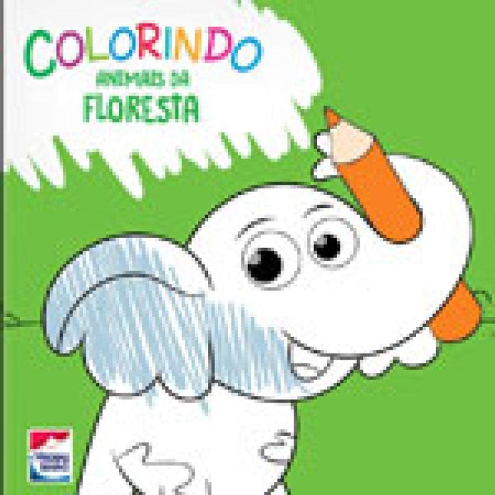 Colorindo Animais: Animais Da Floresta