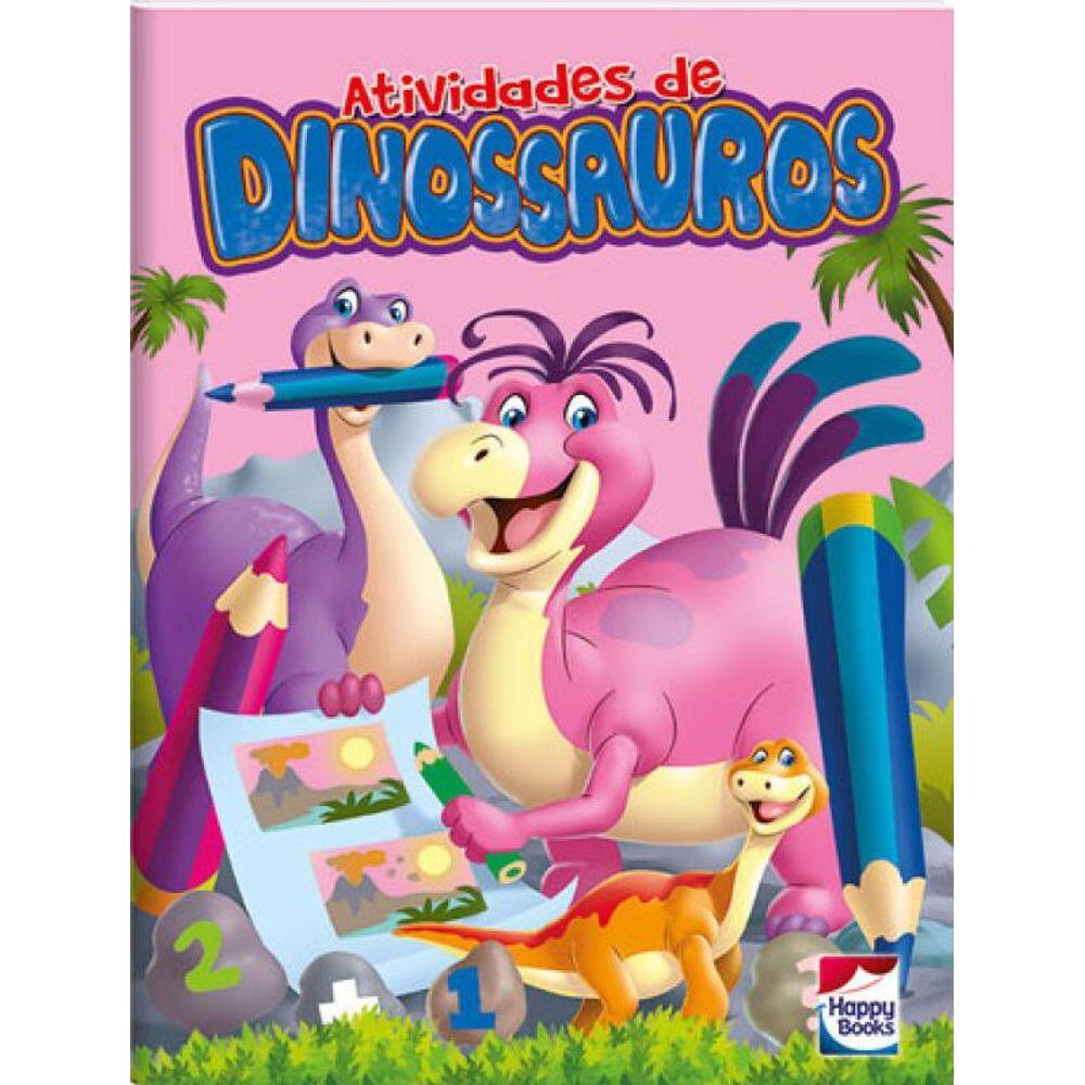 Atividades De Dinossauros: Vol.3 (Azul)