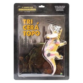 Mundo Dos Dinossauros, O - Leia & Brinque: Tricerátopo