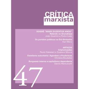 Crítica Marxista - Vol. 47 - Ano 2018