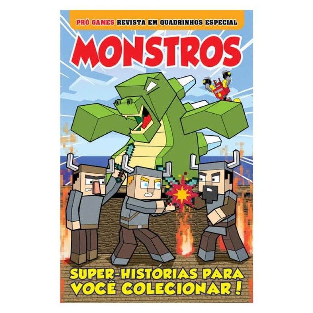 Pró-Games Revista Em Quadrinhos Especial Edição 01 - Monstros