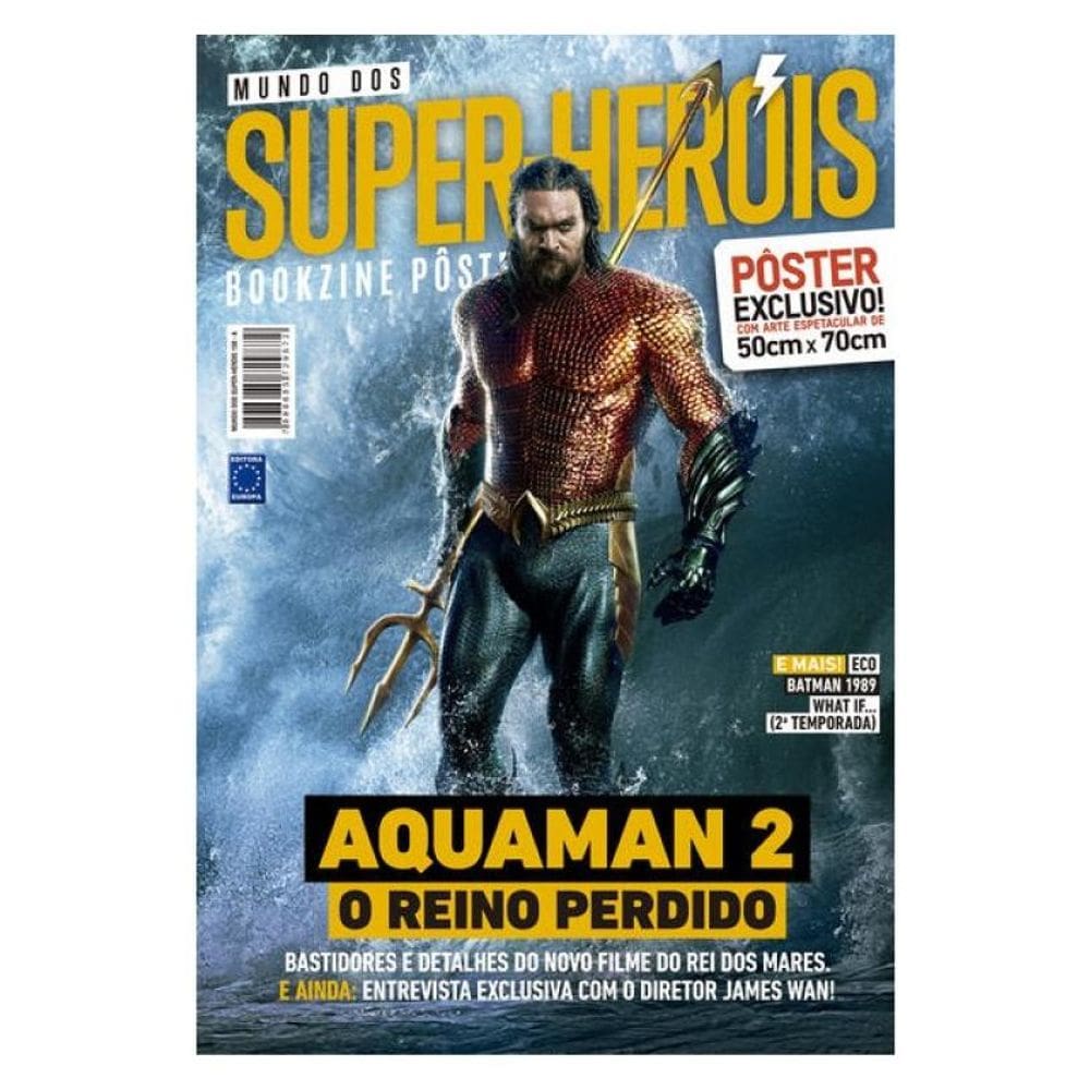 Superpôster Mundo Dos Super-Heróis - Aquaman 2