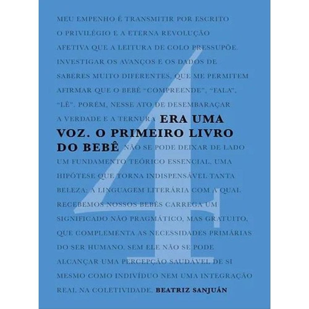 Era Uma Voz - O Primeiro Livro Do Bebê - 4