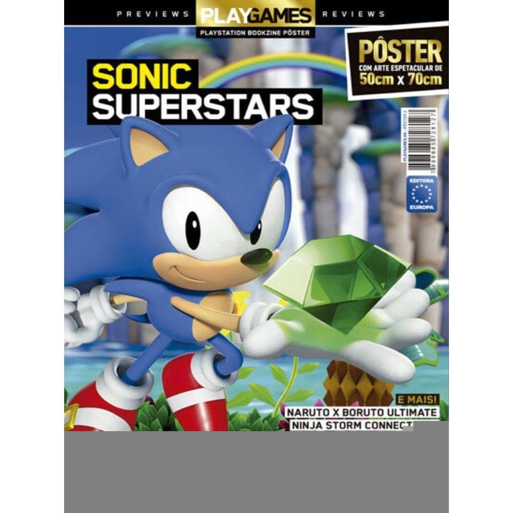 Superpôster Playgames - Sonic Superstars