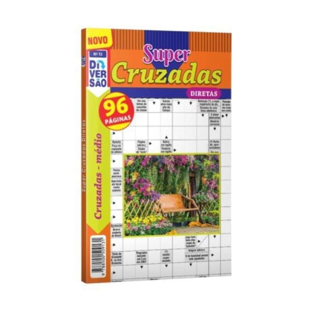 Livro Coquetel Super Cruzadas Diretas Nível Médio Ed 13