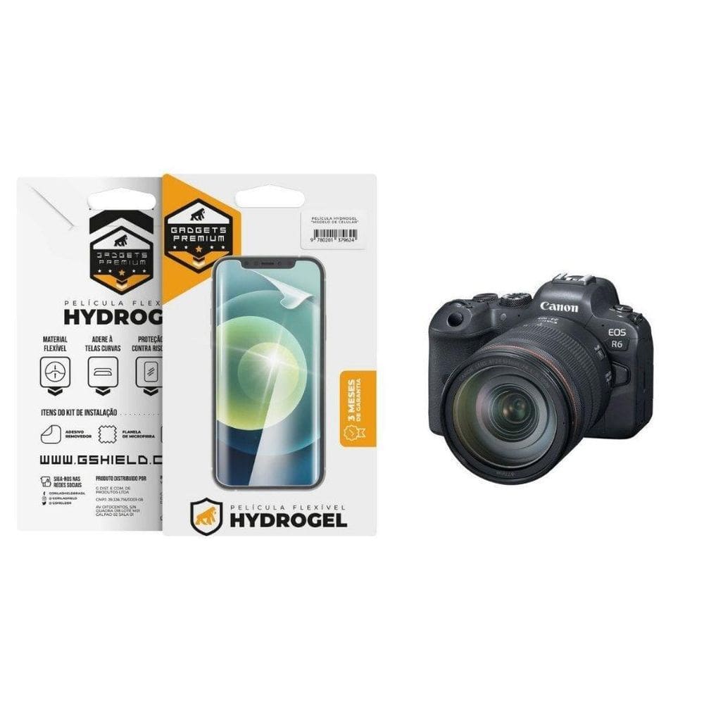 Película Hydrogel Para Canon Eos R6 - Gshield