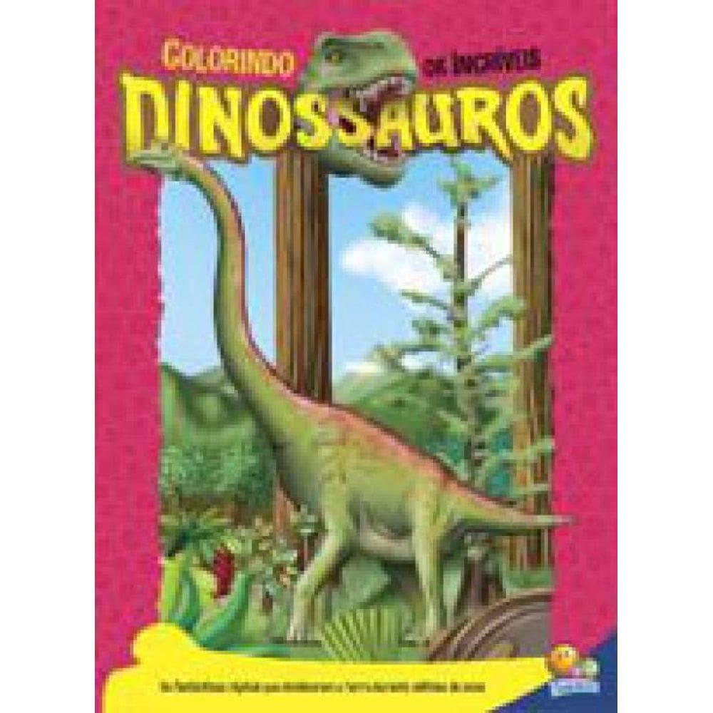 Colorindo Os Incríveis Dinossauros