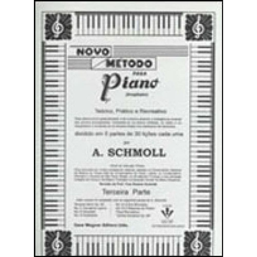 Novo Método Para Piano - 3ª Parte