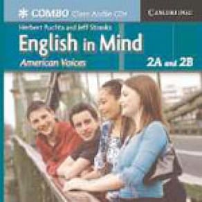 English In Mind 2A And 2B Combos - American Voices Class Audio Cds