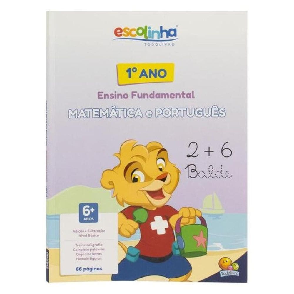 1º Ano - Matemática E Português (Escolinha Todolivro)