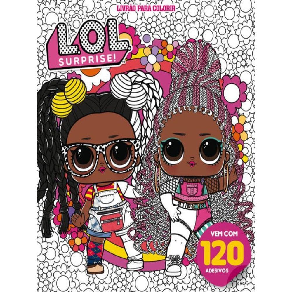 Lol Surprise Livrão Para Colorir