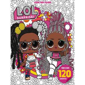 Lol Surprise Livrão Para Colorir