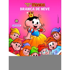 Turma Da Mônica Clássicos Ilustrados Para Colorir Branca De Neve - Vol. 5