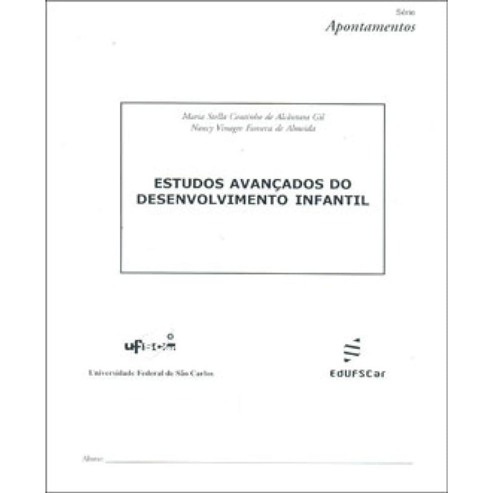 Estudos Avançados Do Desenvolvimento Infantil