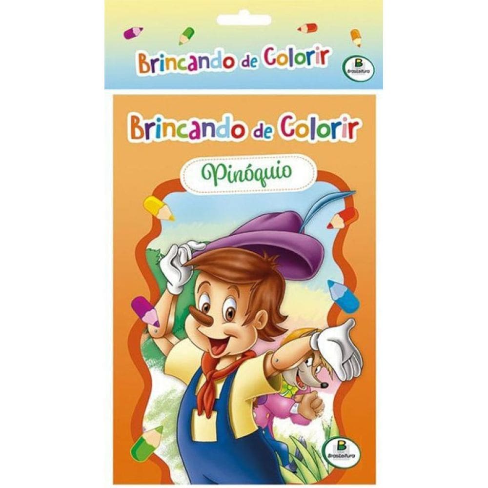 Brincando De Colorir - Kit C/10 Und.