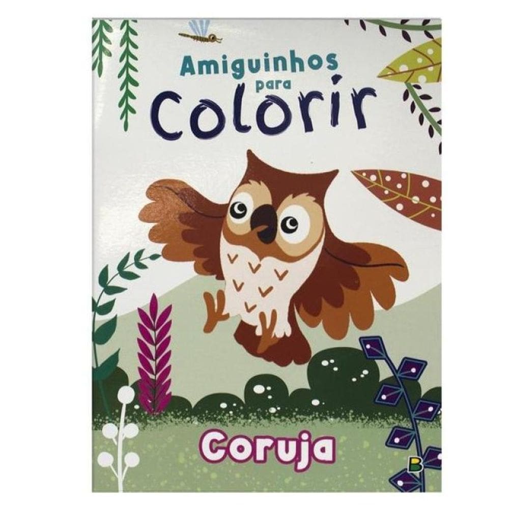 Amiguinhos Para Colorir: Coruja