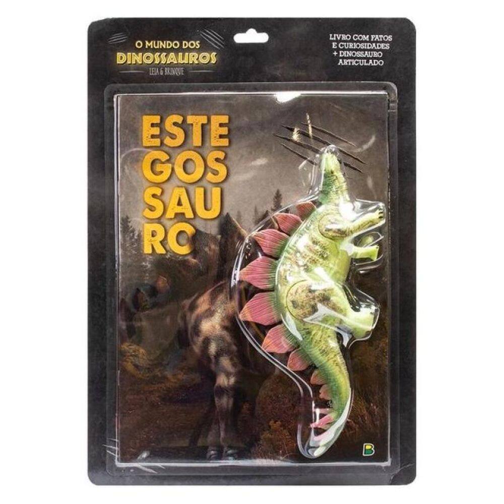 Mundo Dos Dinossauros, O - Leia & Brinque: Estegossauro