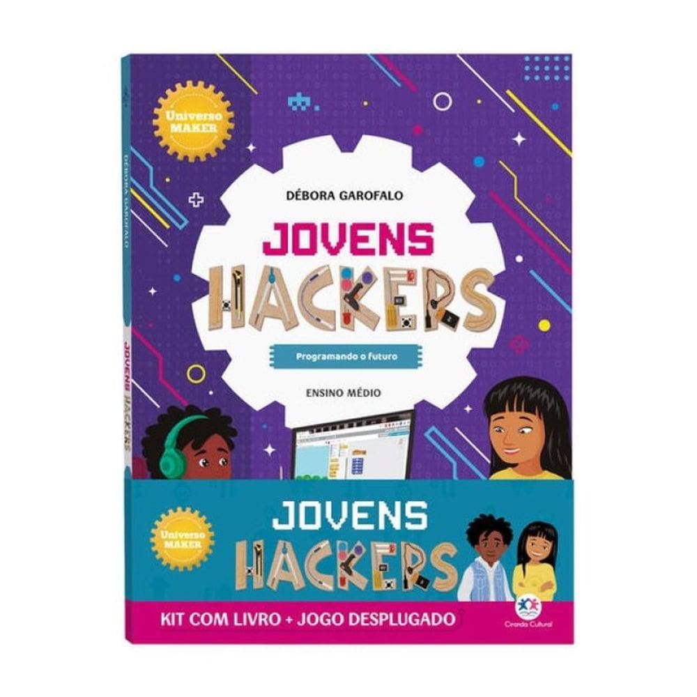Jovens Hackers - Kit Com Livro + Jogo Desplugado