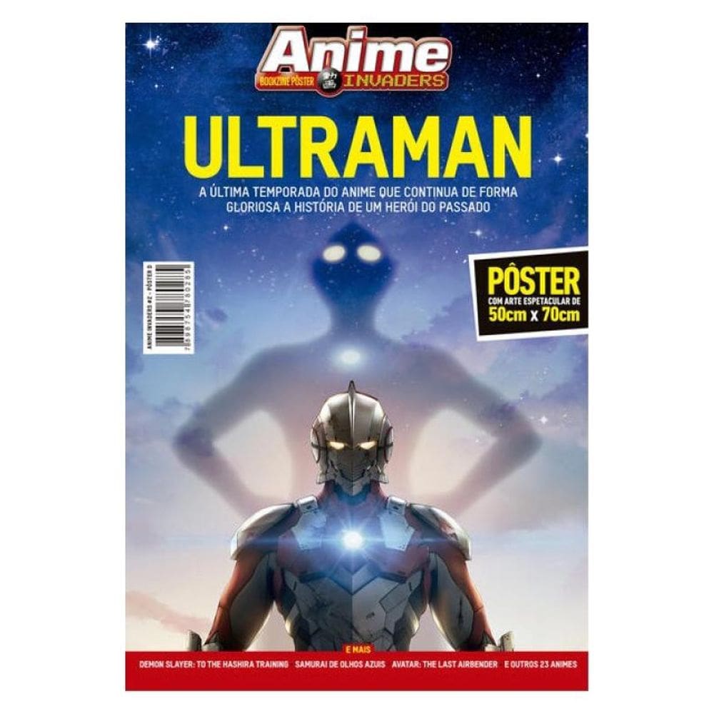 Superpôster Anime Invaders - Ultraman: Série Animada