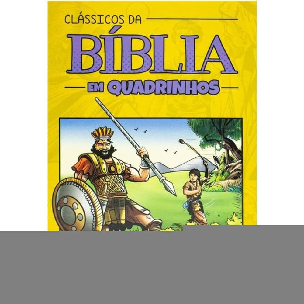 Clássicos Da Bíblia Em Quadrinhos: Davi E Golias
