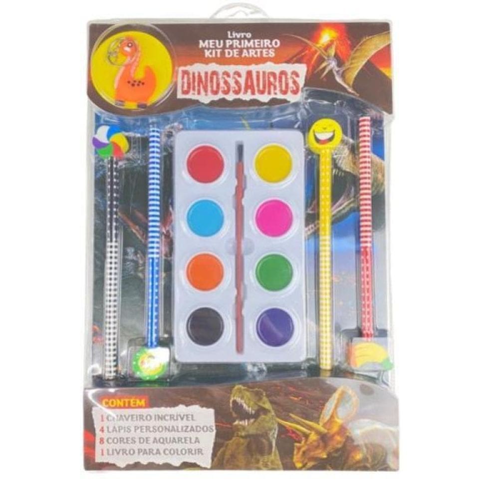 Meu Primeiro Kit De Artes - Dinossauros