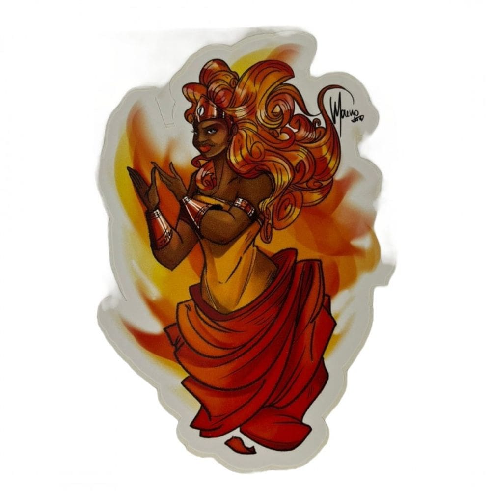 Adesivo de Vinil Diversos Orixás Umbanda 10X13 cm -Selecione