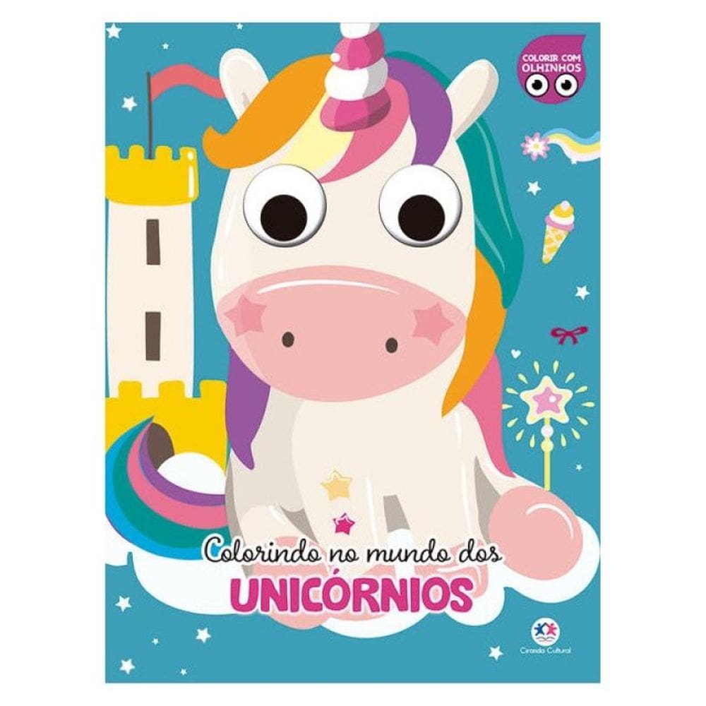 Colorindo No Mundo Dos Unicórnios
