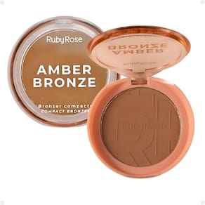 Bronzer Compacto Ruby Rose Amber Bronze Glow Hb-m202-2
